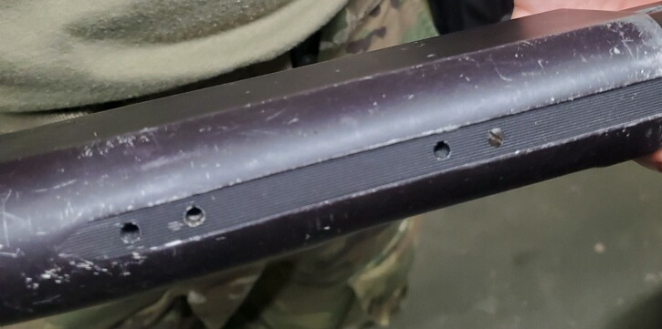 M500 shotgun missing screws
